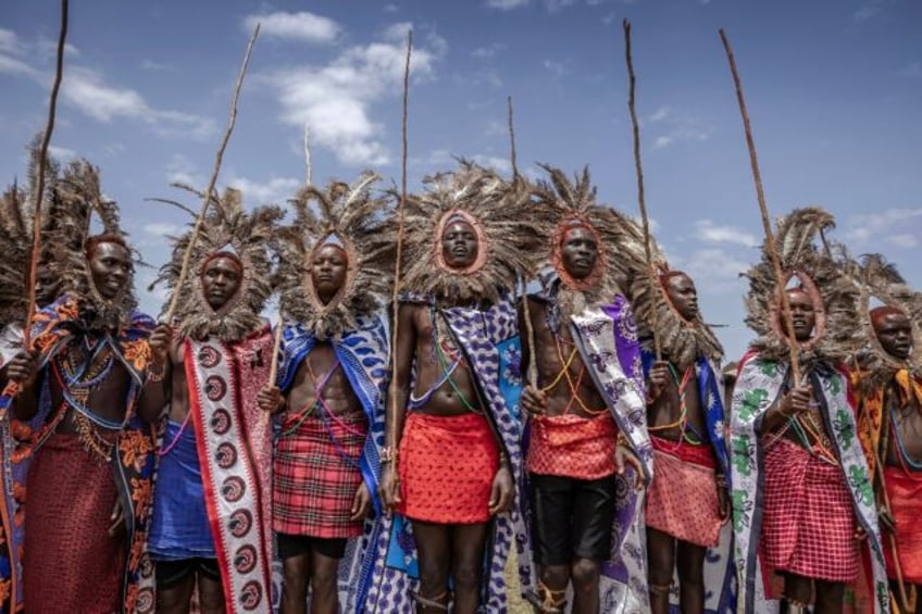 kenyas young maasai reconnect with their culture at eunoto ceremony