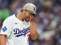 Kershaw exits after 4 shaky innings in rusty season debut for Dodgers