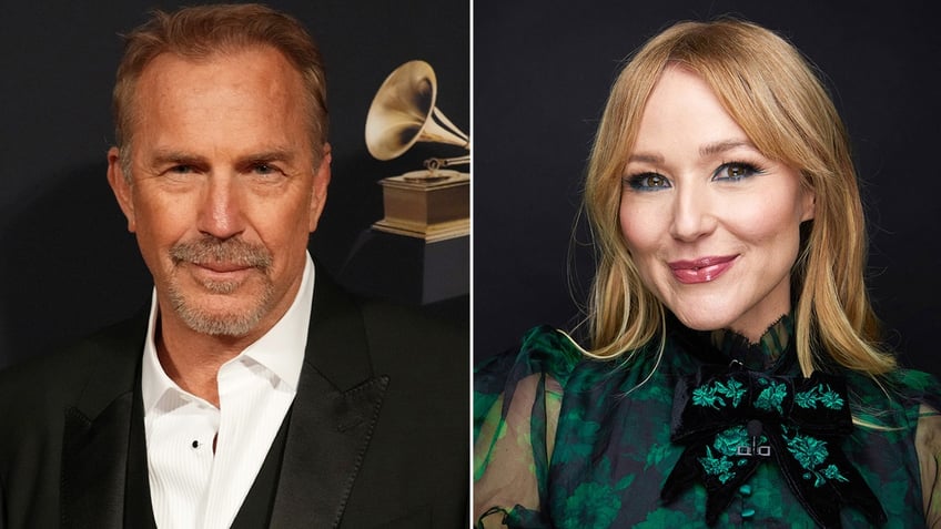 kevin costner and jewel set off romance rumors after getting cozy in the caribbean