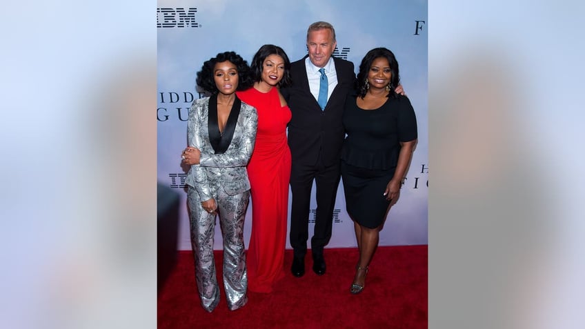 Janelle Monae, Taraji P. Henson; Kevin Costner and Octavia Spencer 