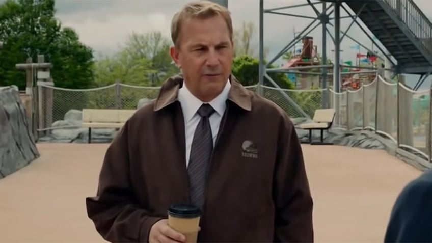 A screengrab of Kevin Costner in "Draft Day."