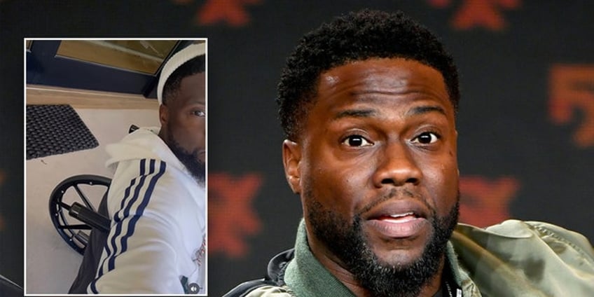 kevin hart injured in race with nfl player im in a wheelchair