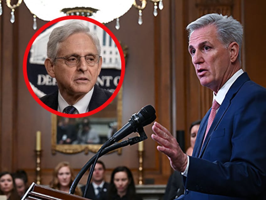 kevin mccarthy blasts garlands appointment of david weiss as special counsel in hunter biden probe