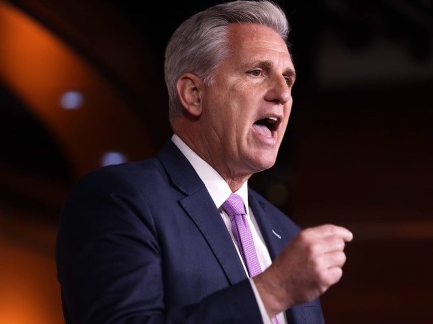 kevin mccarthy trump indictment to distract from joe biden probes