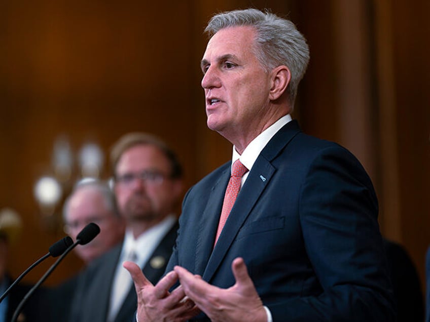 kevin mccarthy urges house republicans to pass spending bills to counter senate democrats