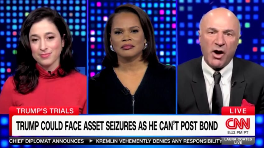 kevin oleary battles cnn host in heated debate over trump fraud case i am speaking