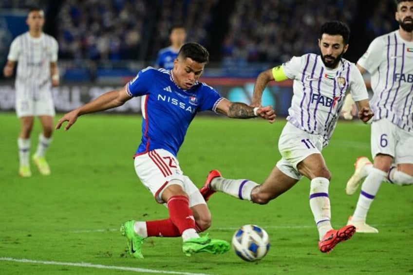 Japan's Yokohama F-Marinos and Al Ain of the United Arab Emirates played the first leg of