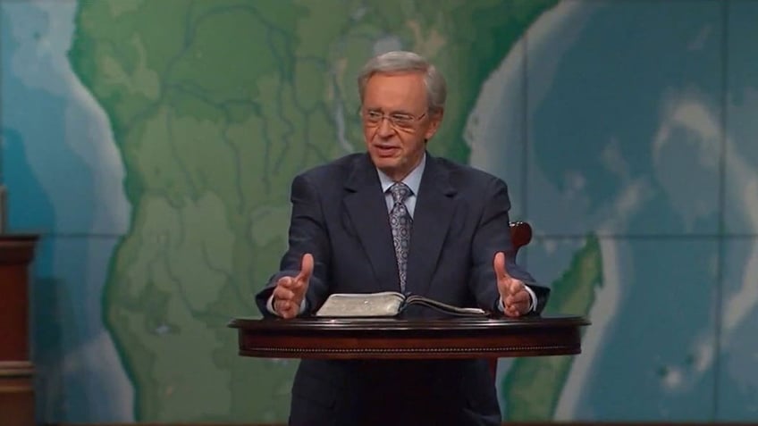 Charles Stanley Preaching