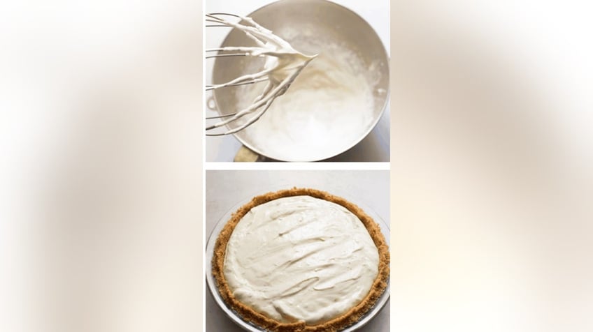 key lime pie with creamy tart filling is a no bake delight try the recipe