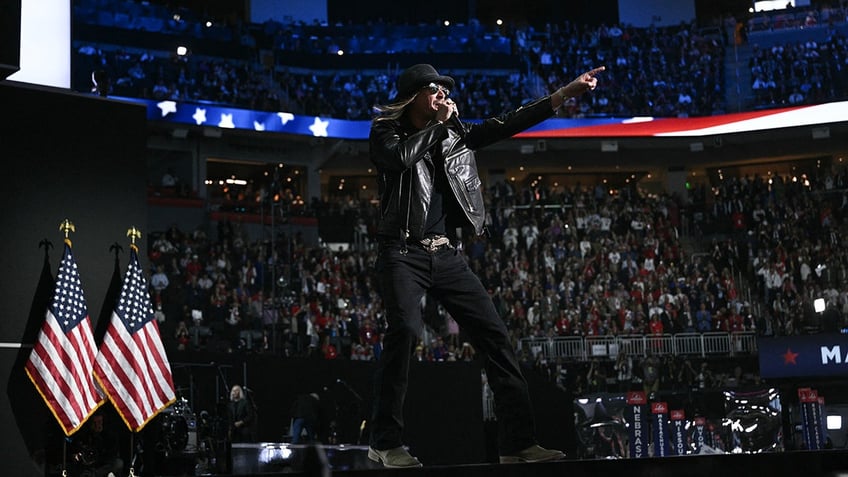 A photo of Kid Rock at RNC