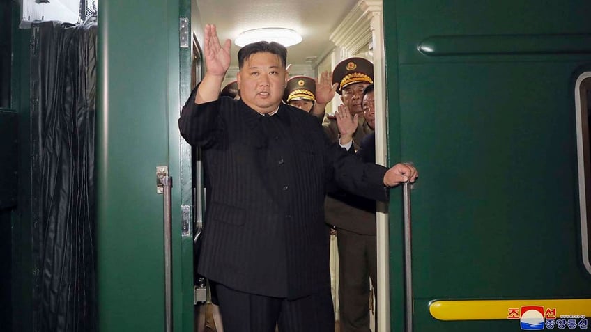 kim jong un arrives to meet putin in armored train with top speed of 25 mph safer