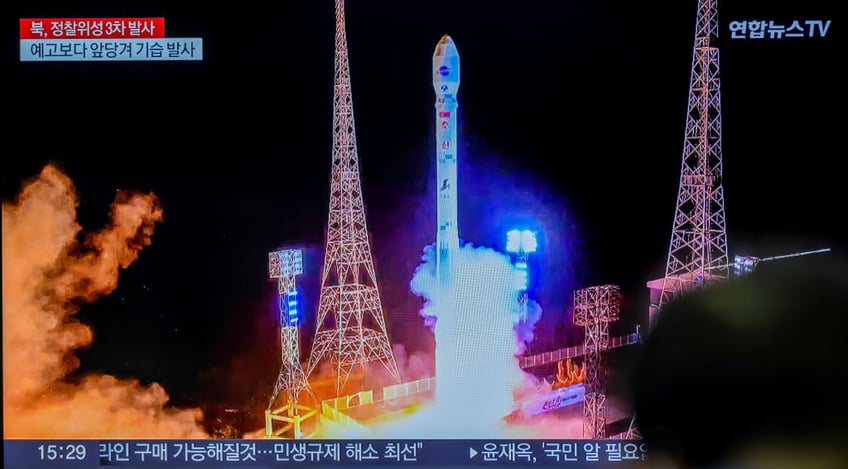 kim jong un celebrates launching spy satellite to closely monitor us imperialists