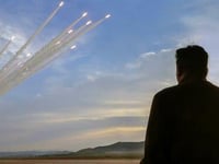 Kim Jong Un Oversees Massive Missile Launch 'Preemptive Attack' Drills