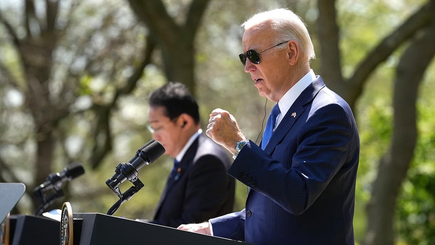 President Biden and Japanese Prime Minister Fumio Kishida