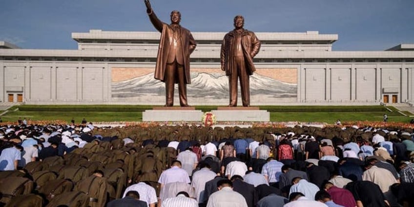 kim jong un stealing deceased grandfathers political title north korean observers say