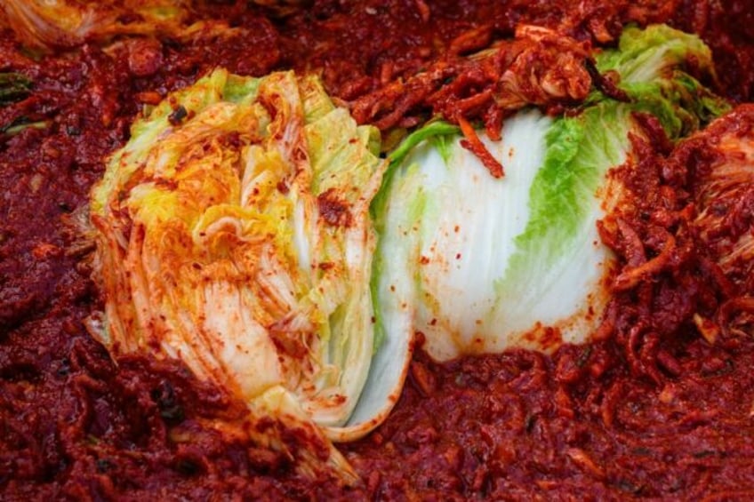 Cabbage is the key ingedient in kimchi, the fiery fermented national dish of South Korea