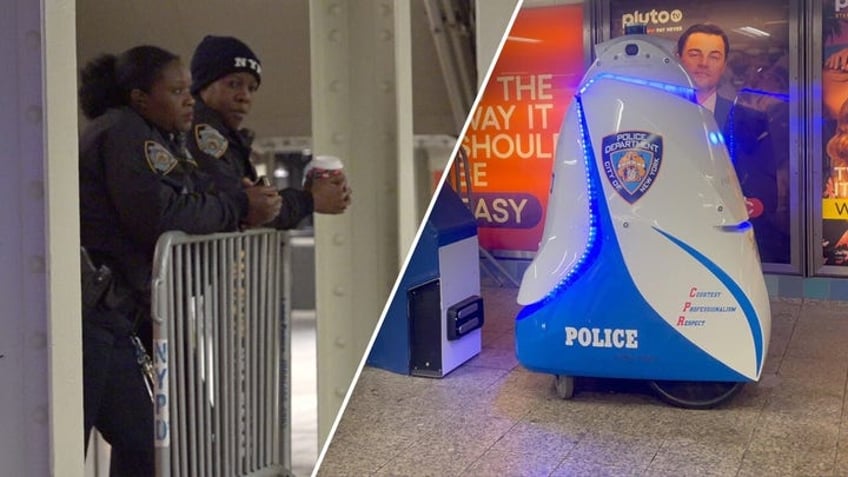 kind of scary subway riders torn over nypds new robot patrol as some insist more humans would be better