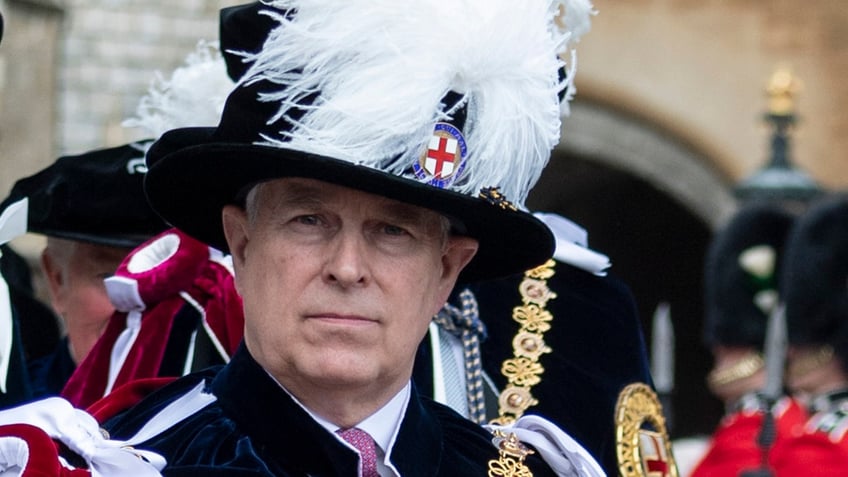 Prince Andrew Garter Day