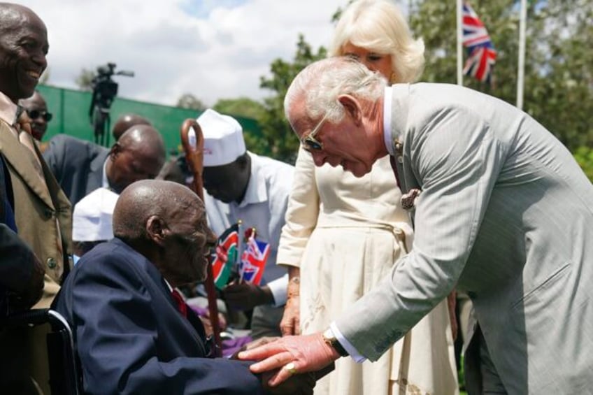 king charles iii visits a war cemetery in kenya after voicing deepest regret for colonial violence