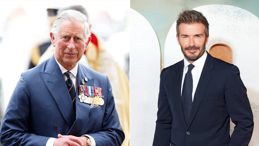 King Charles split with David Beckham