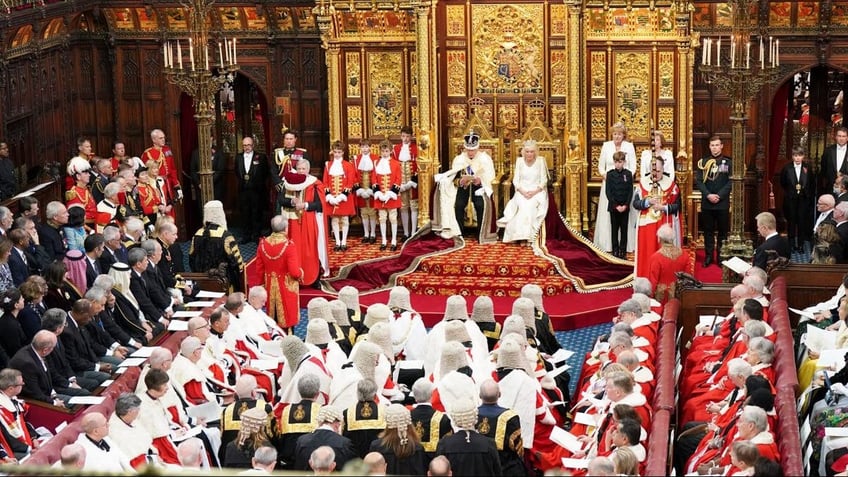 king charles outlines conservative governments aims in first speech to parliament