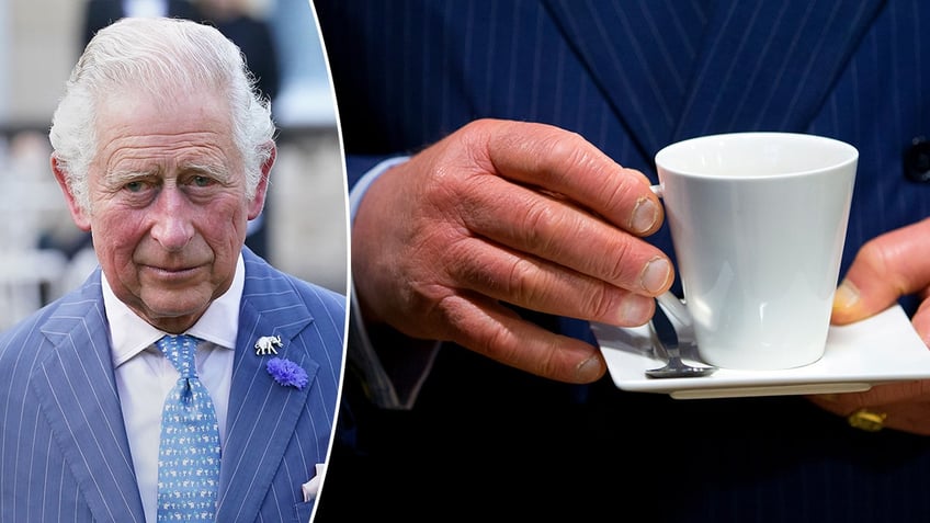 prince charles fingers