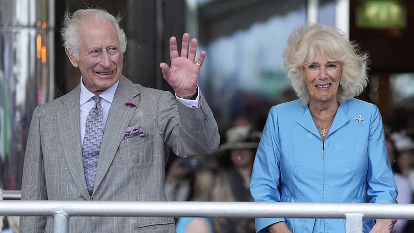 A photo of King Charles and Queen Camilla