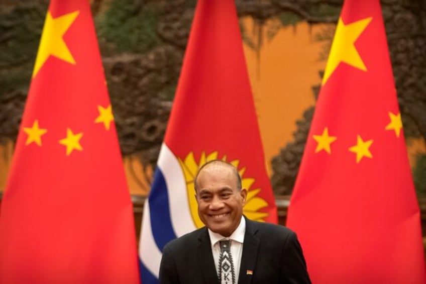Pacific nation Kiribati has developed closer links with China under long-term president Ta