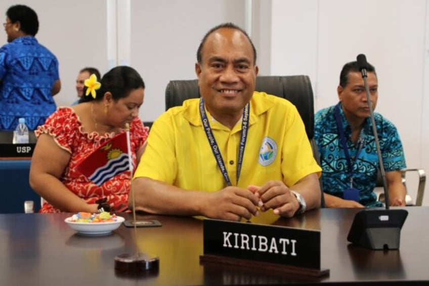 Pacific nation Kiribati has drawn closer to China under longtime President Taneti Maamau