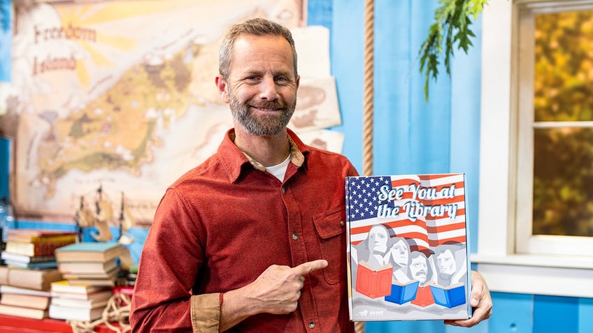 Kirk Cameron Library day