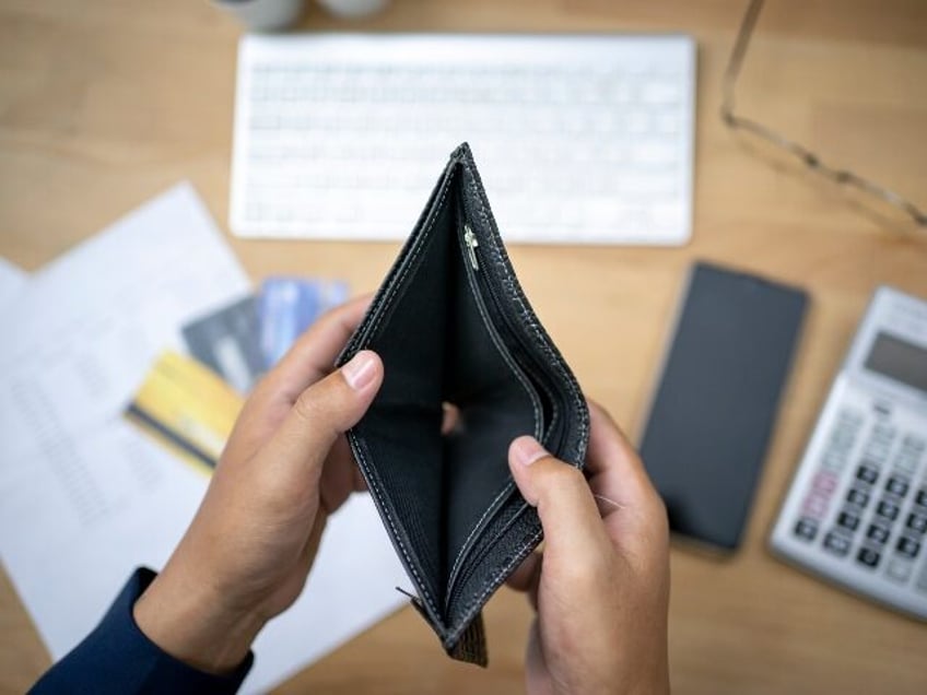 A BNPL customer with an empty wallet
