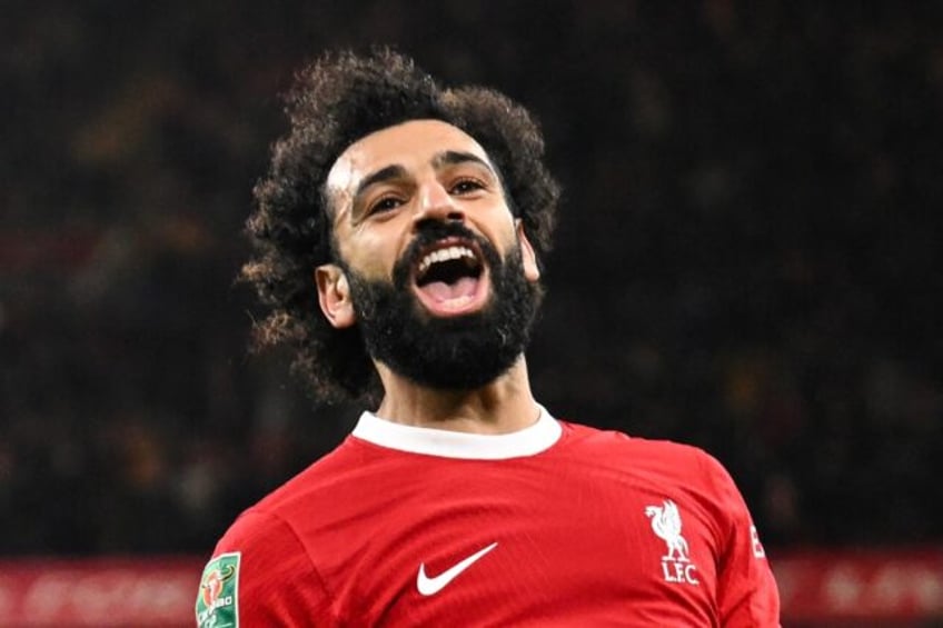 Liverpool's Mohamed Salah has scored 18 goals this season