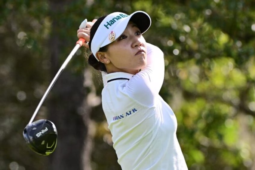 Lydia Ko of New Zealand fired a 67 to grab a share of the lead after the second round of the LPGA Tournament of Champions