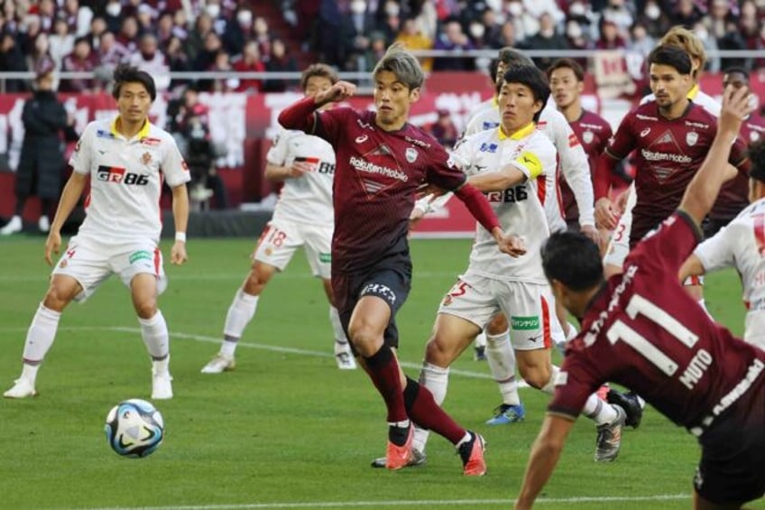 kobe win j league title five months after iniestas exit