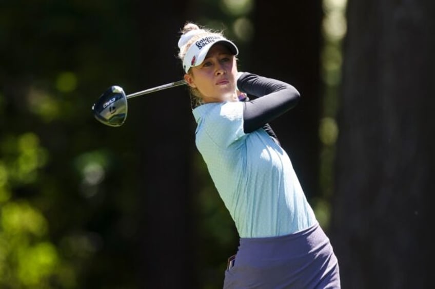 World number one Nelly Korda has withdrawn from an event in England next week after suffer