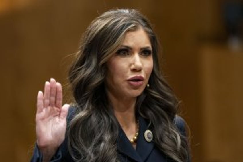 Kristi Noem easily confirmed as Homeland Security secretary