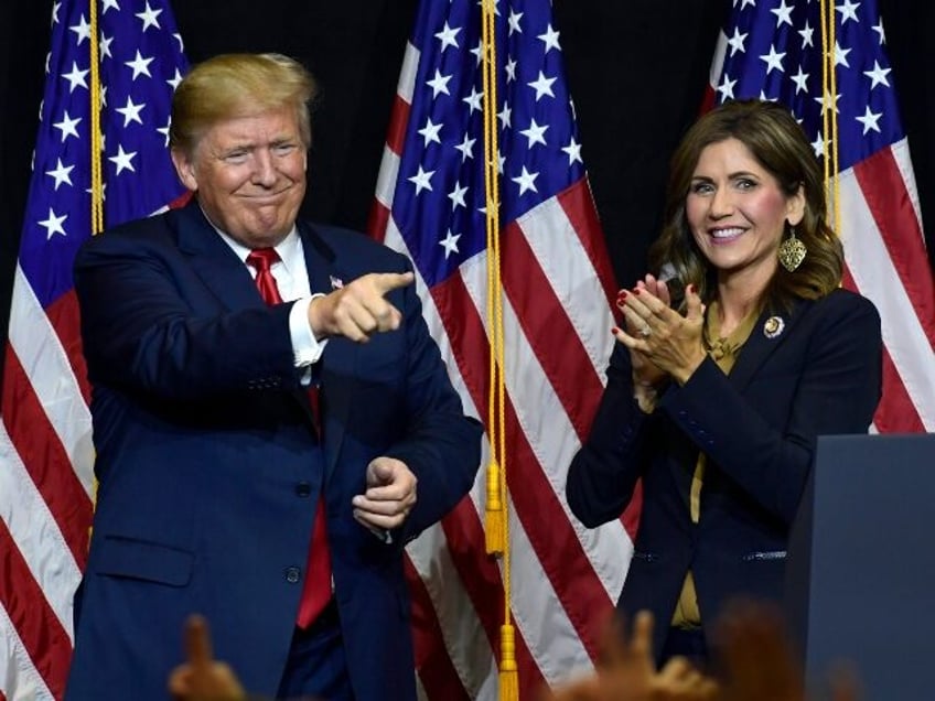 President Donald Trump speaks during a fundraiser for Republican gubernatorial hopeful Kri