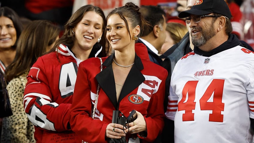 Kristin Juszczyk in the stands