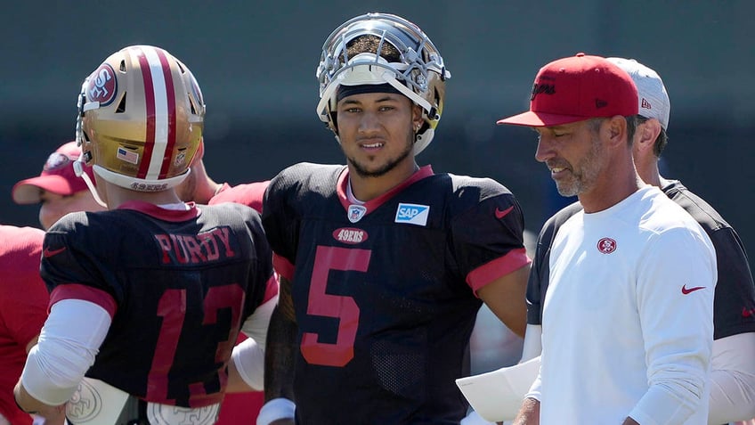 kyle shanahan admits 49ers made a mistake surrendering draft picks to acquire trey lance