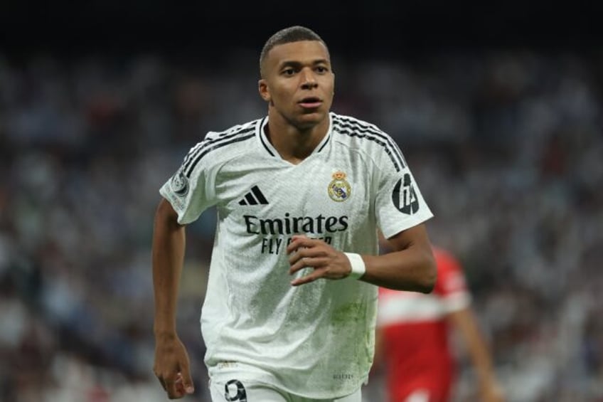 Real Madrid's French forward Kylian Mbappe