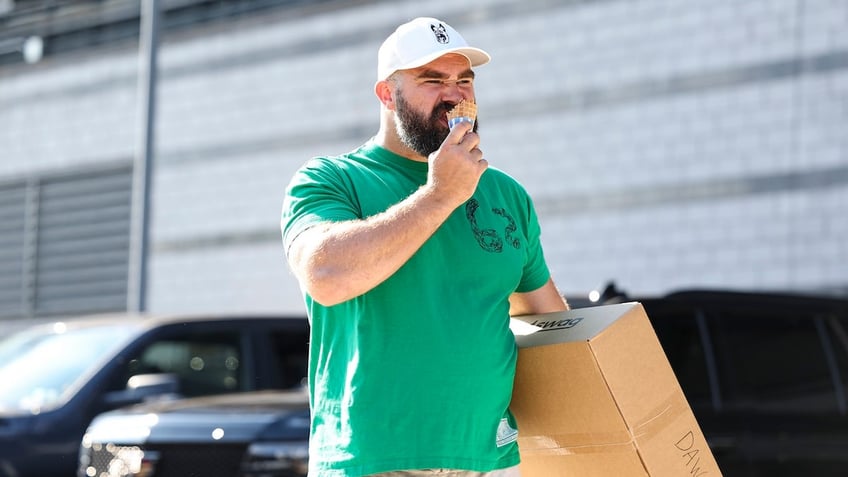 Jason Kelce of the Philadelphia Eagles