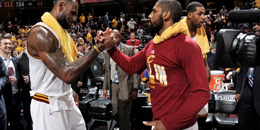 kyrie irving has warning for nba after argument he hasnt had success since cavs days with lebron james