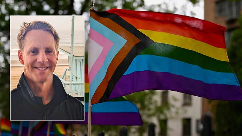 Lifeguard sues over Pride flag dispute