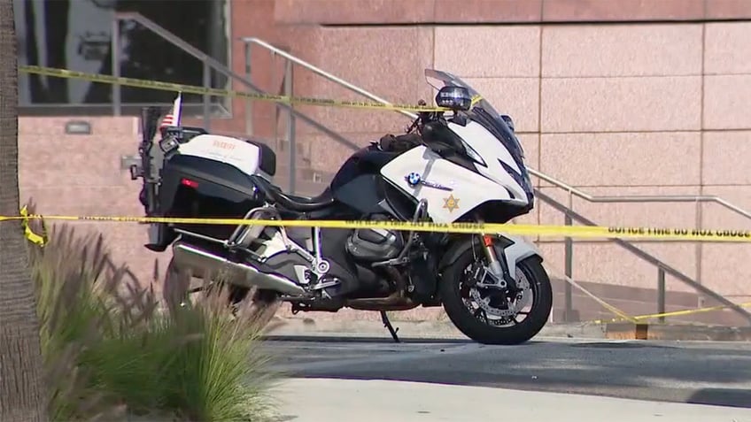 LASD motorcycle involved in shooting