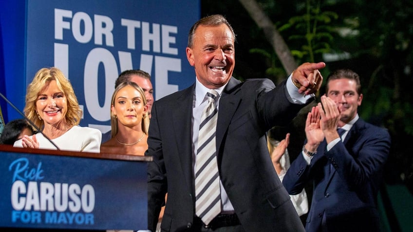 Rick Caruso primary night Los Angeles June 7, 2022