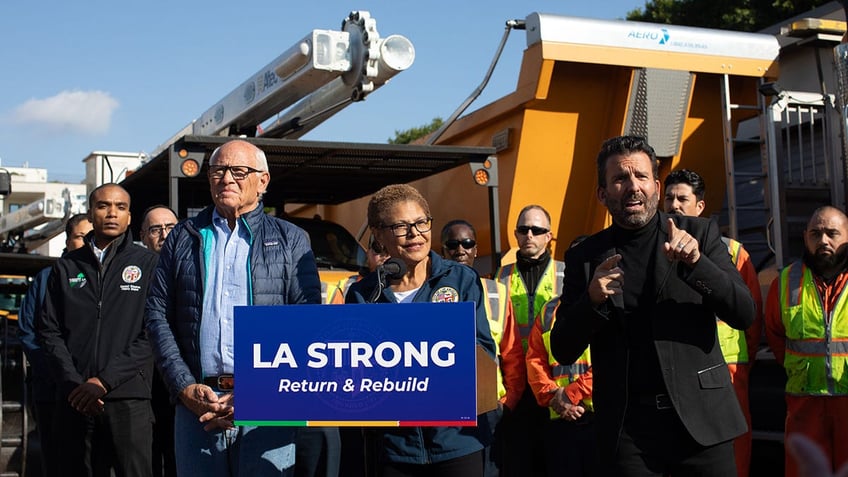 LA Mayor Karen Bass on Jan. 17