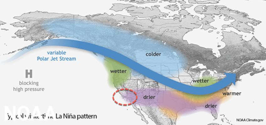 la nina is here more bad news for wildfire plagued southern california