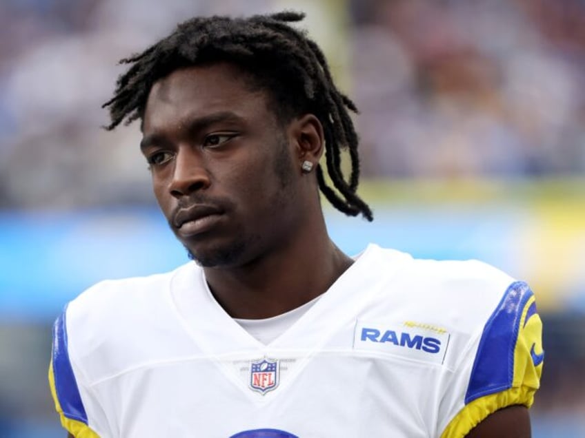 la rams derion kendrick arrested on felony firearm charge