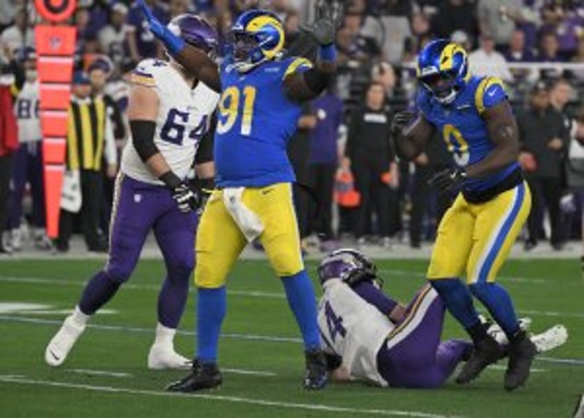 L.A. Rams offer temporary relief amid wildfires with playoff win over Minn. Vikings