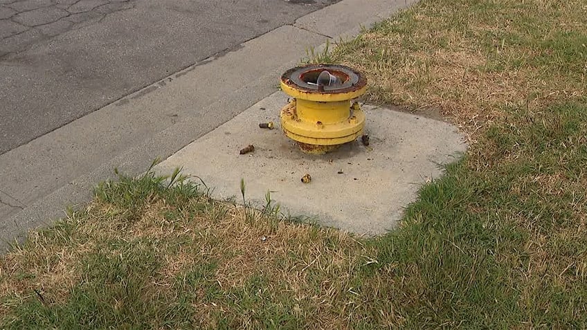 Missing fire hydrant